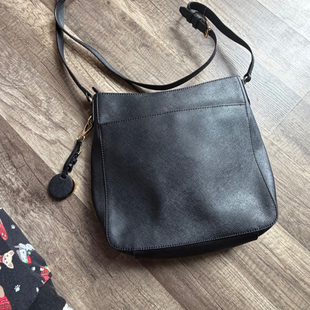 Michael Kors Black Saffiano MK Charm - Picture 5 of 5